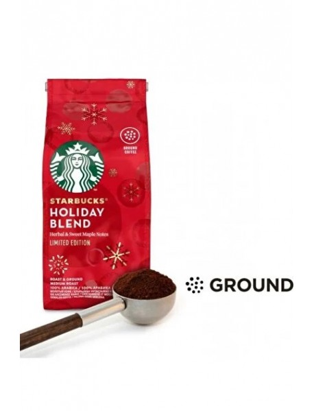 Starbucks Holiday Blend Öğütülmüş 190 gr Sınırlı Üretim