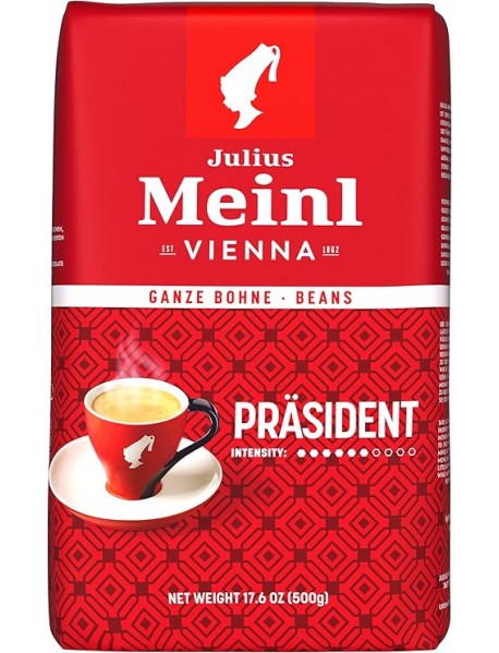 Julius Meinl President Orta Kavrulmuş Çekirdek Kahve 500 Gr Julius Meinl President Orta Kavrulmuş Çekirdek Kahve 500 Gr