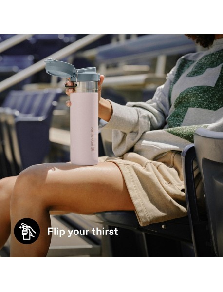 Stanley Go Quick Flip Water Bottle - 1.06L Rose Quartz