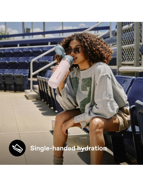 Stanley Go Quick Flip Water Bottle - 1.06L Rose Quartz