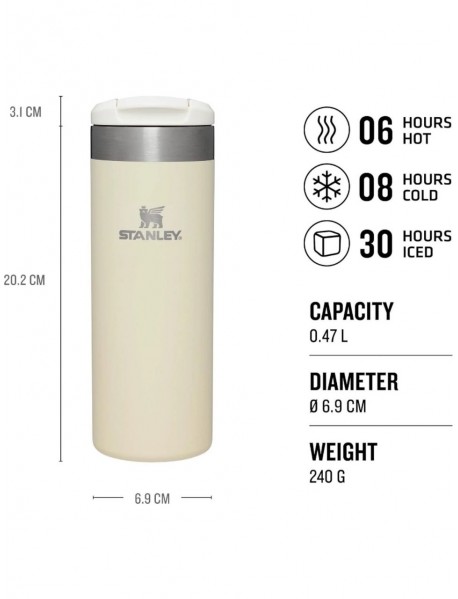 Stanley Aerolight 0.47 L Seyahat Bardağı - Krem