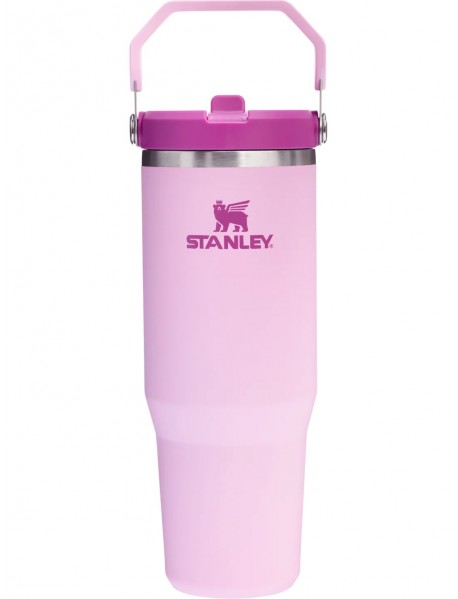Stanley IceFlow Flip Straw Tumbler Pipetli Termos 0.89L Şeker Pembesi