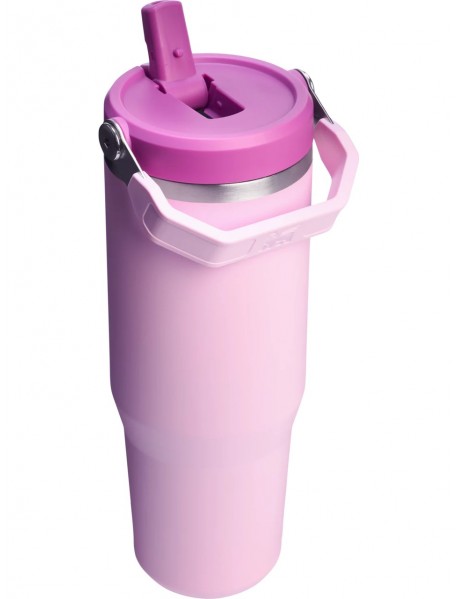 Stanley IceFlow Flip Straw Tumbler Pipetli Termos 0.89L Şeker Pembesi