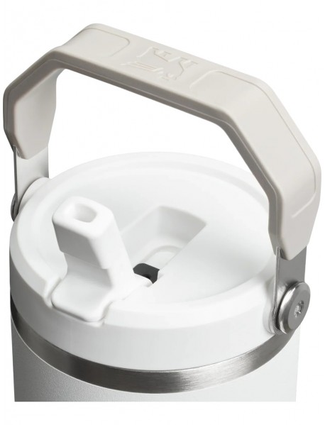 Stanley IceFlow Flip Straw Tumbler Pipetli Termos 0.89L Beyaz Stanley IceFlow Flip Straw Tumbler Pipetli Termos 0.89L Beyaz