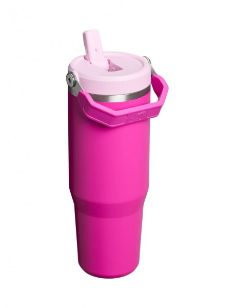 Stanley IceFlow Flip Straw Tumbler Pipetli Termos 0.89L Violet Blossom Stanley IceFlow Flip Straw Tumbler Pipetli Termos 0.89L Violet Blossom