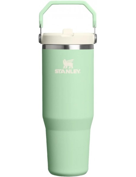 Stanley IceFlow Flip Straw Tumbler Pipetli Termos 0.89L Yeşil