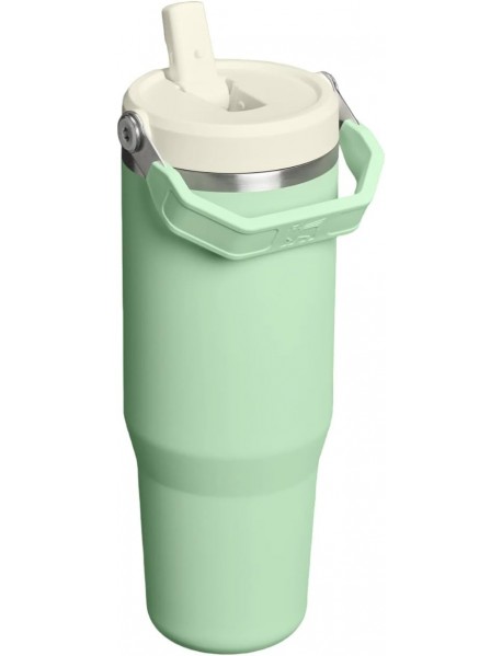 Stanley IceFlow Flip Straw Tumbler Pipetli Termos 0.89L Yeşil
