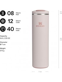 Stanley Fliptop The Transit 0.59 L Seyahat Bardağı - Rose Quartz