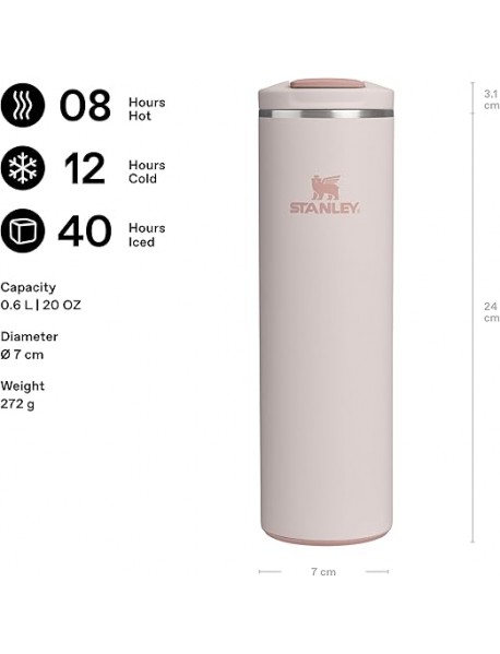 Stanley Fliptop The Transit 0.59 L Seyahat Bardağı - Rose Quartz Stanley Fliptop The Transit 0.59 L Seyahat Bardağı - Rose Quartz
