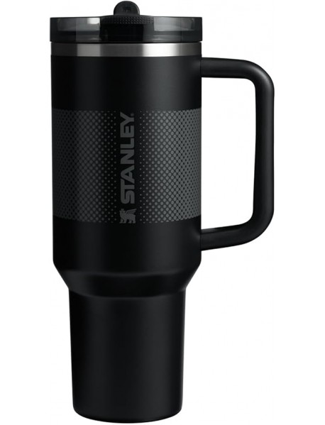 Stanley Quencher ProTour Flip Straw Tumbler Pipetli Termos 1,18 Lt - Siyah