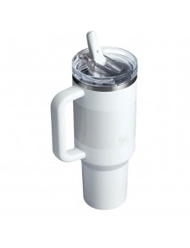 Stanley Quencher ProTour Flip Straw Tumbler Pipetli Termos 1,18 Lt - Beyaz