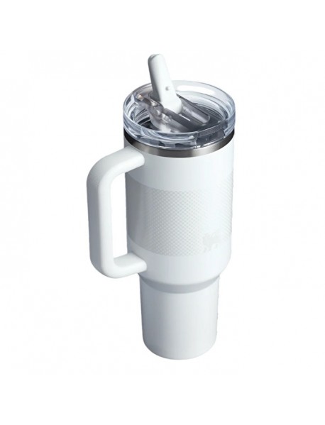 Stanley Quencher ProTour Flip Straw Tumbler Pipetli Termos 1,18 Lt - Beyaz