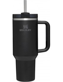 Stanley Quencher H2.O FlowState™ Tumbler Pipetli Termos 1.18L - Siyah