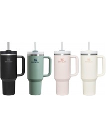 Stanley Quencher H2.O FlowState™ Tumbler Pipetli Termos 1.18L - Beyaz